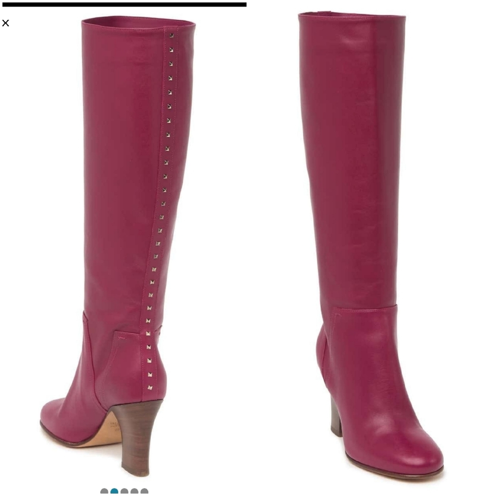 Original VALENTINO Studded Pull-On Boots